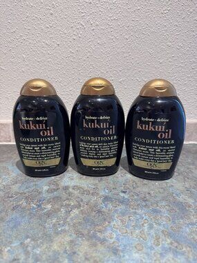 OGX Kukui Oil Conditioner - Set of 3